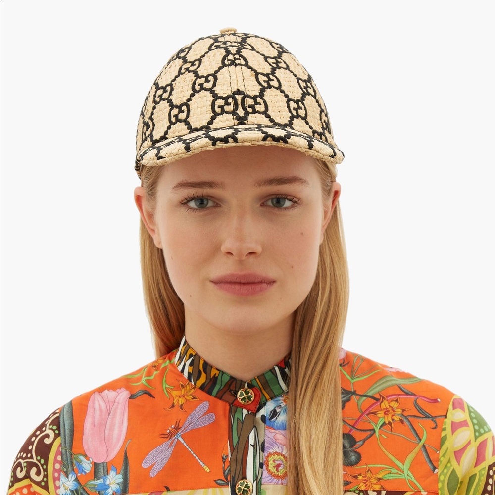 Gucci Rafia Cap - Picture 11 of 11